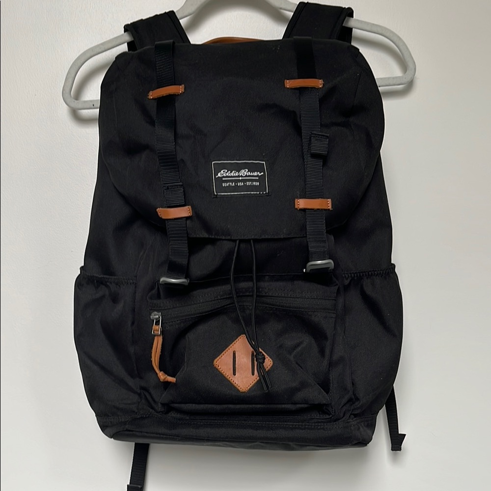 Eddie Bauer Black Backpack for Men